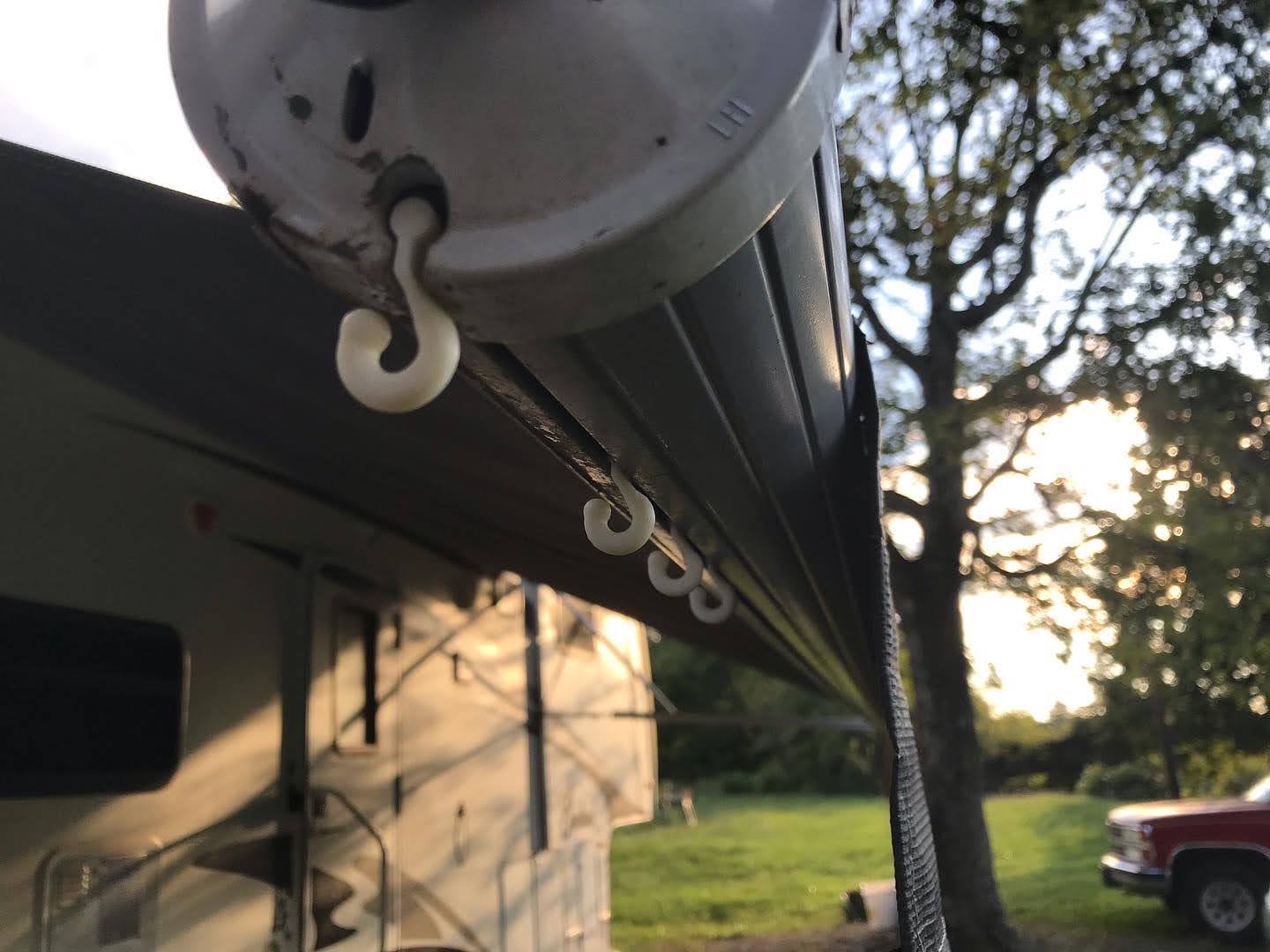 Camper Awning Light Hook by pwp Download free STL model