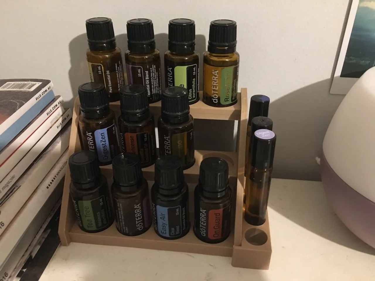 STL file doTERRA Essential Oil Stand (Commercial Bundle) 🛢️・3D printable  model to download・Cults