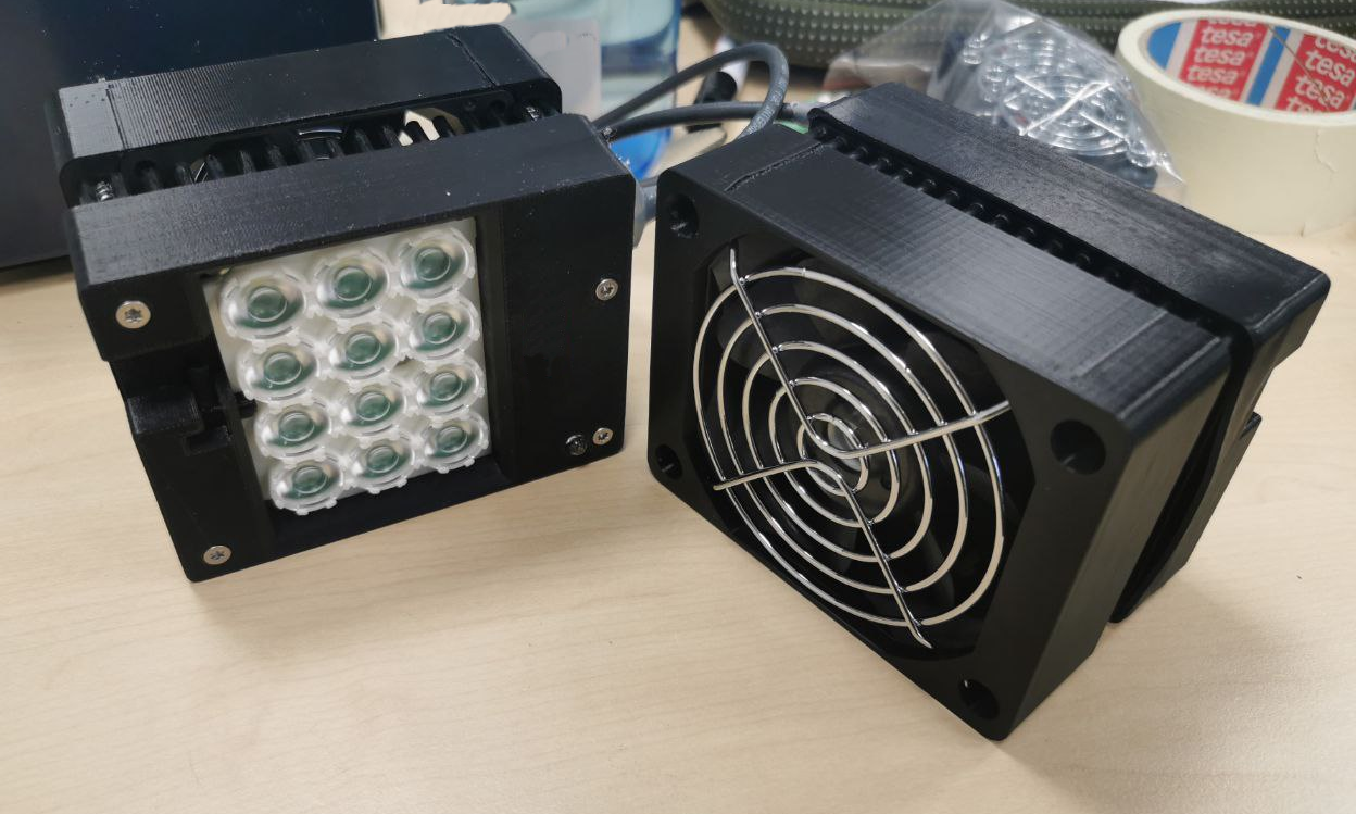 LED Strobe Illumination GS Vitec Multiled QT/QX 80mm Fanmount
