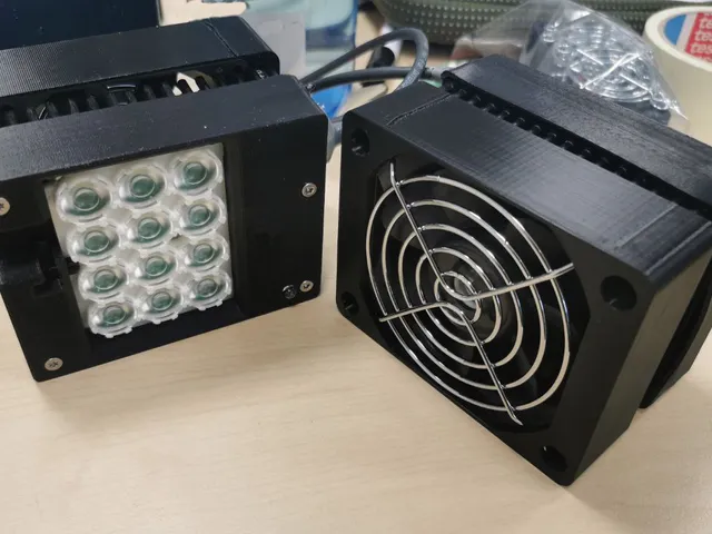 LED Strobe Illumination GS Vitec Multiled QT/QX 80mm Fanmount