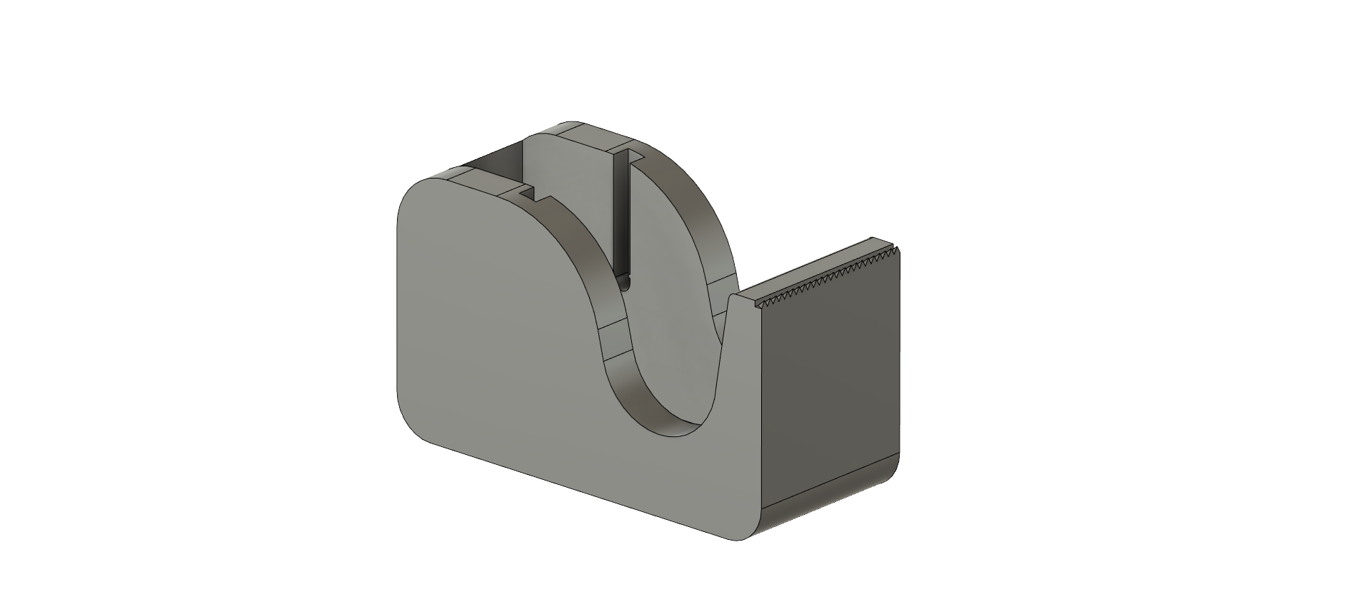 Modern Desktop Tape Dispenser – Sleek — miniatura 2
