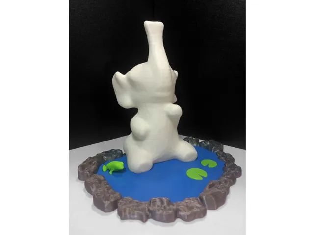 Elephant Phone Holder (Multi-Extruder Remix)
