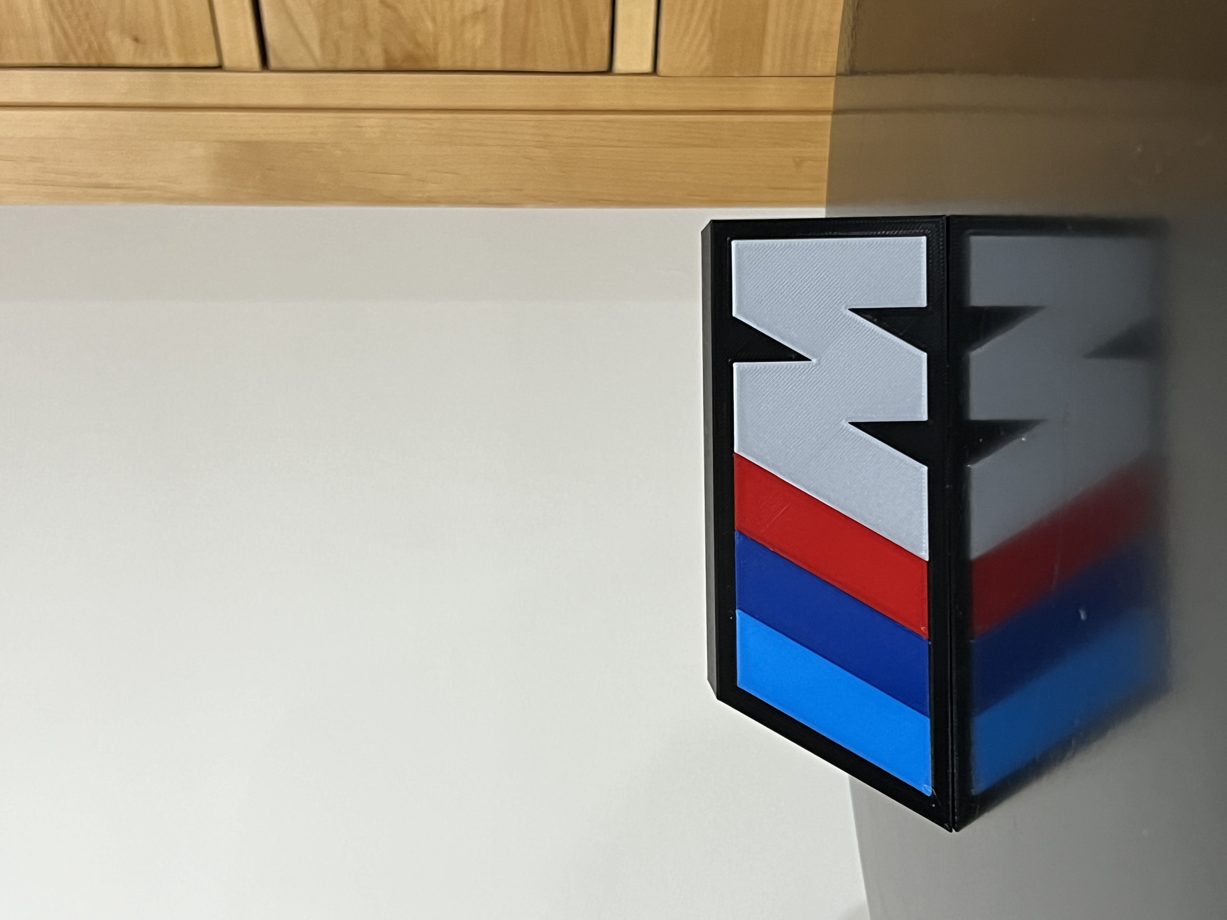 BMW M Logo Modern Desk Ornament by aab010799, Download free STL model