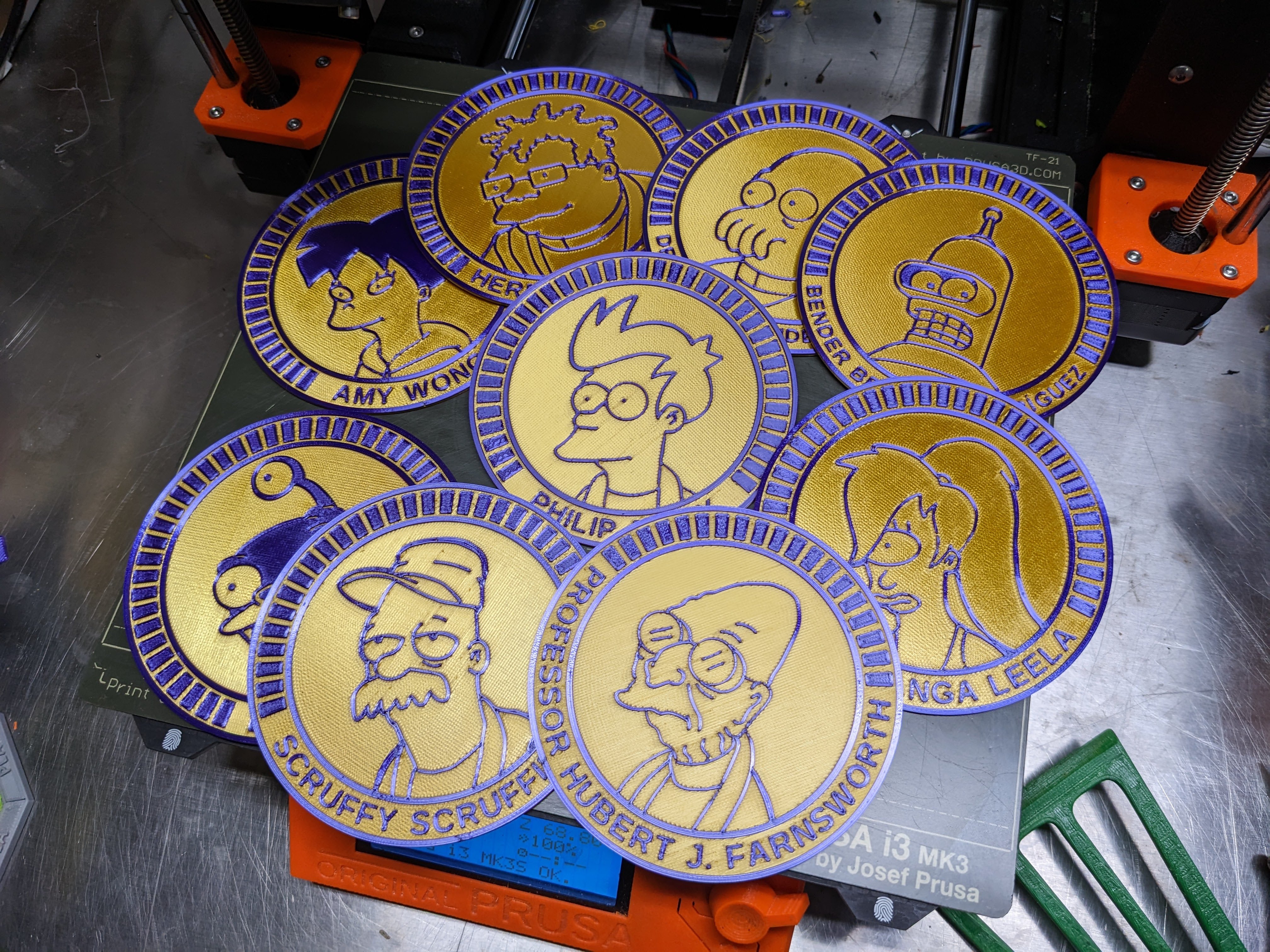 Futurama Coaster Set