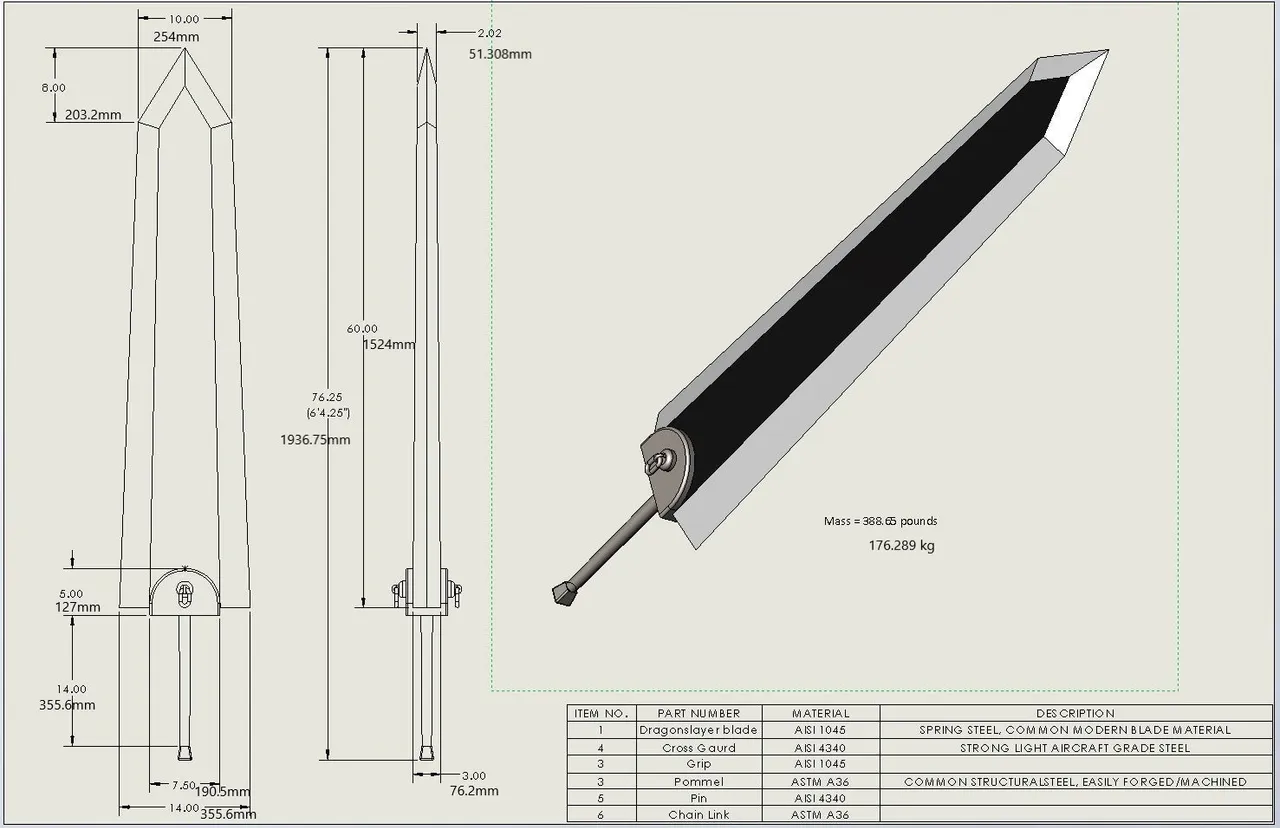 Dragonslayer Sword 