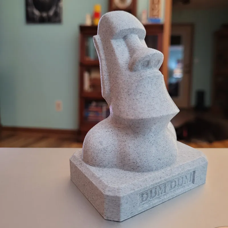 Moai Statue - Pot Plant por CalebTimoteo, Descargar modelo STL gratuito