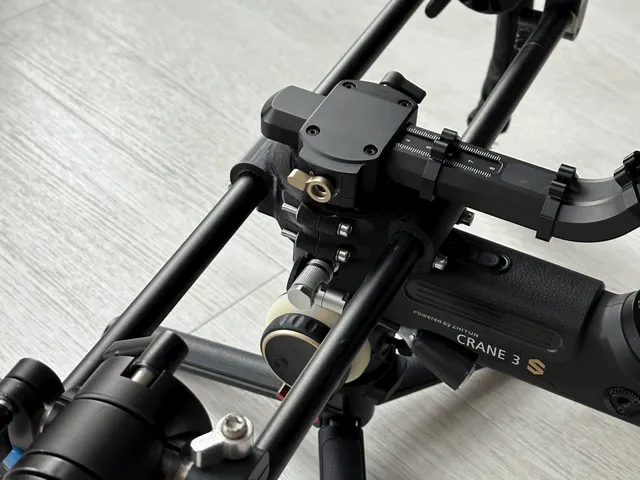 Zhiyun Crane 3s gimbal side handle adapter for 15mm rods