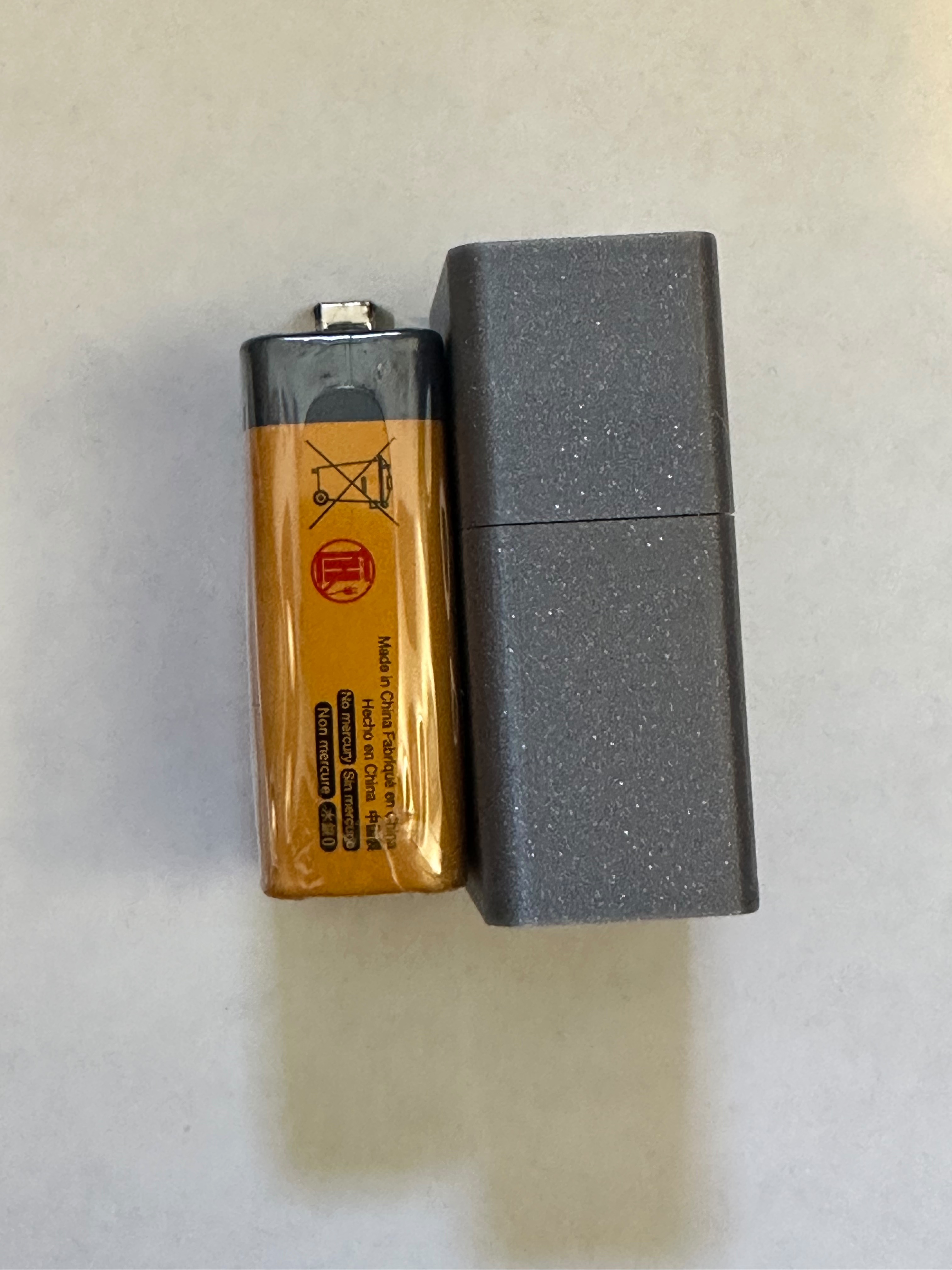 Single 9V Battery Case by scottrouse | Download free STL model ...