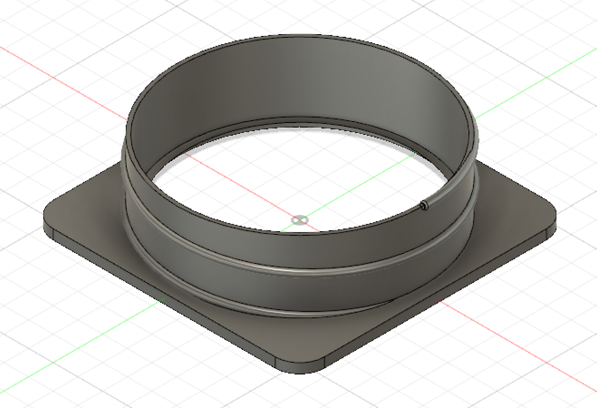 4in/100mm Magnetic Quick Connect Dust Port by Robert Walker | Download ...