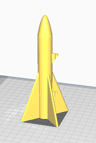 Miniatura 2 do modelo 3D Sugar rocket