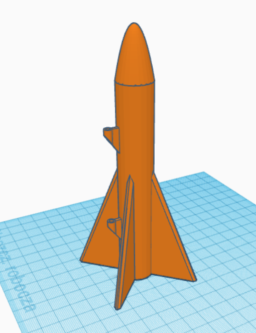 Miniatura 3 do modelo 3D Sugar rocket