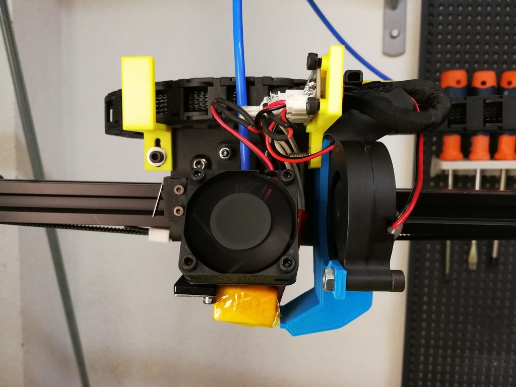 Simple 5015 Blower Anycubic Chiron for mk8 E3d V5 V6