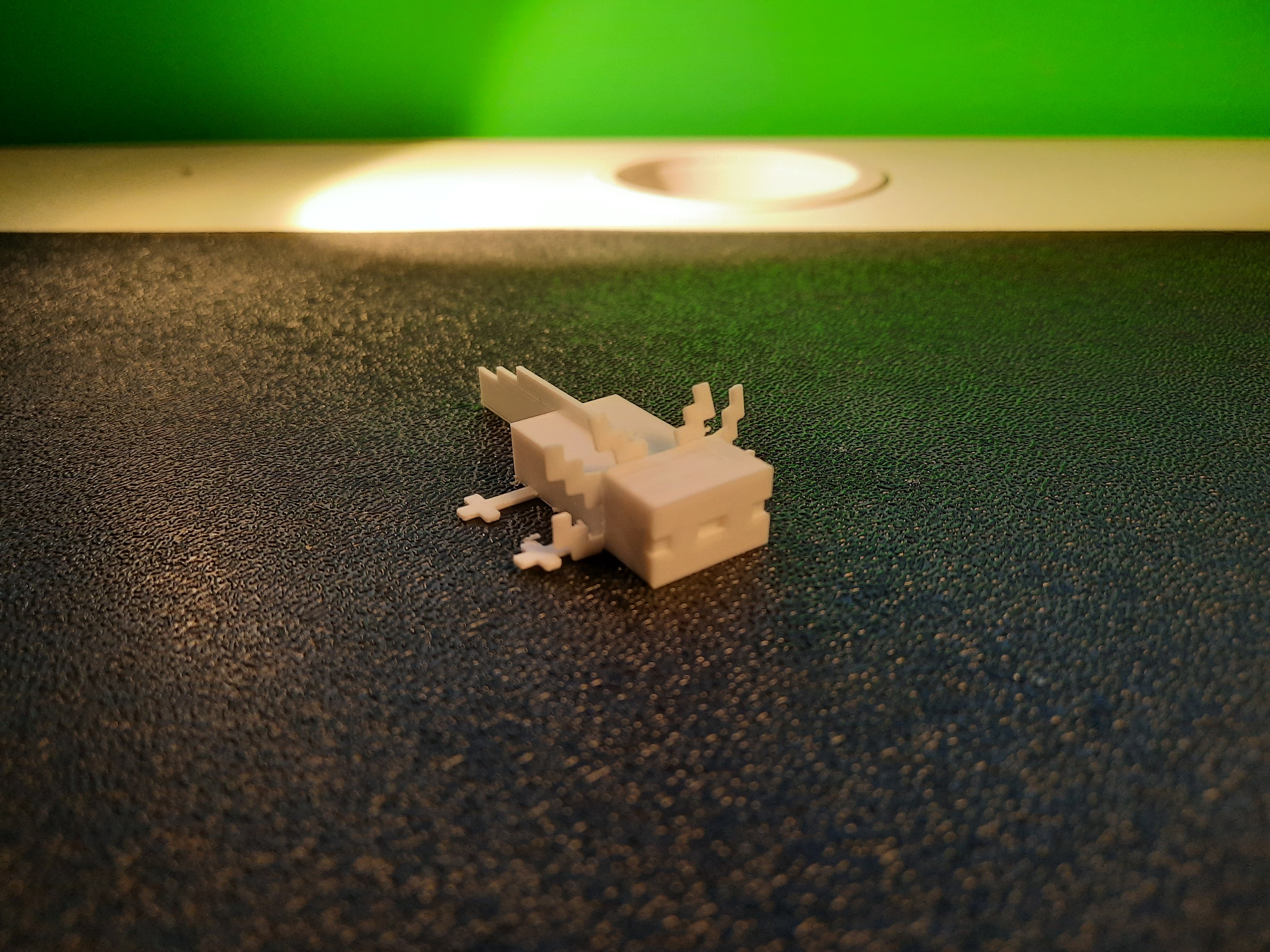 minecraft axolotl (no supports)