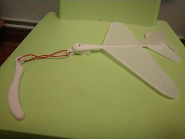 Rubber band plane Easy Fly