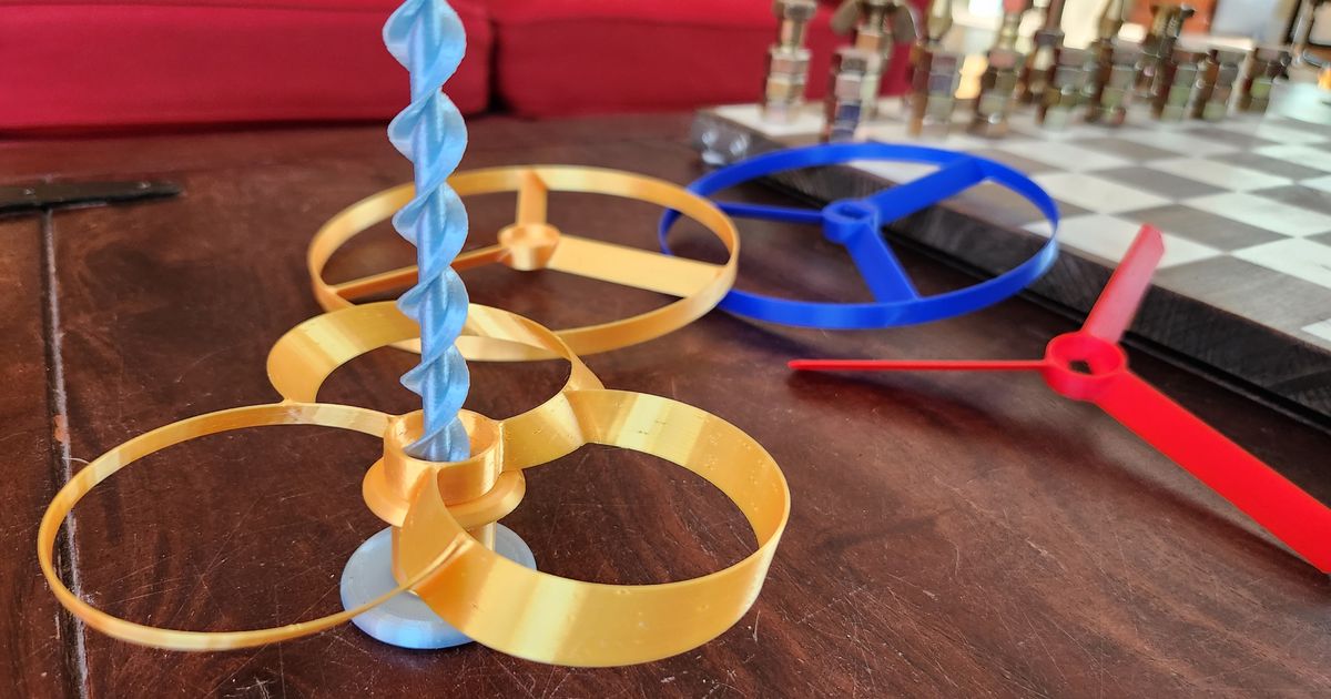 Corkscrew Drive Propeller with Three Blade Styles by squinn Download