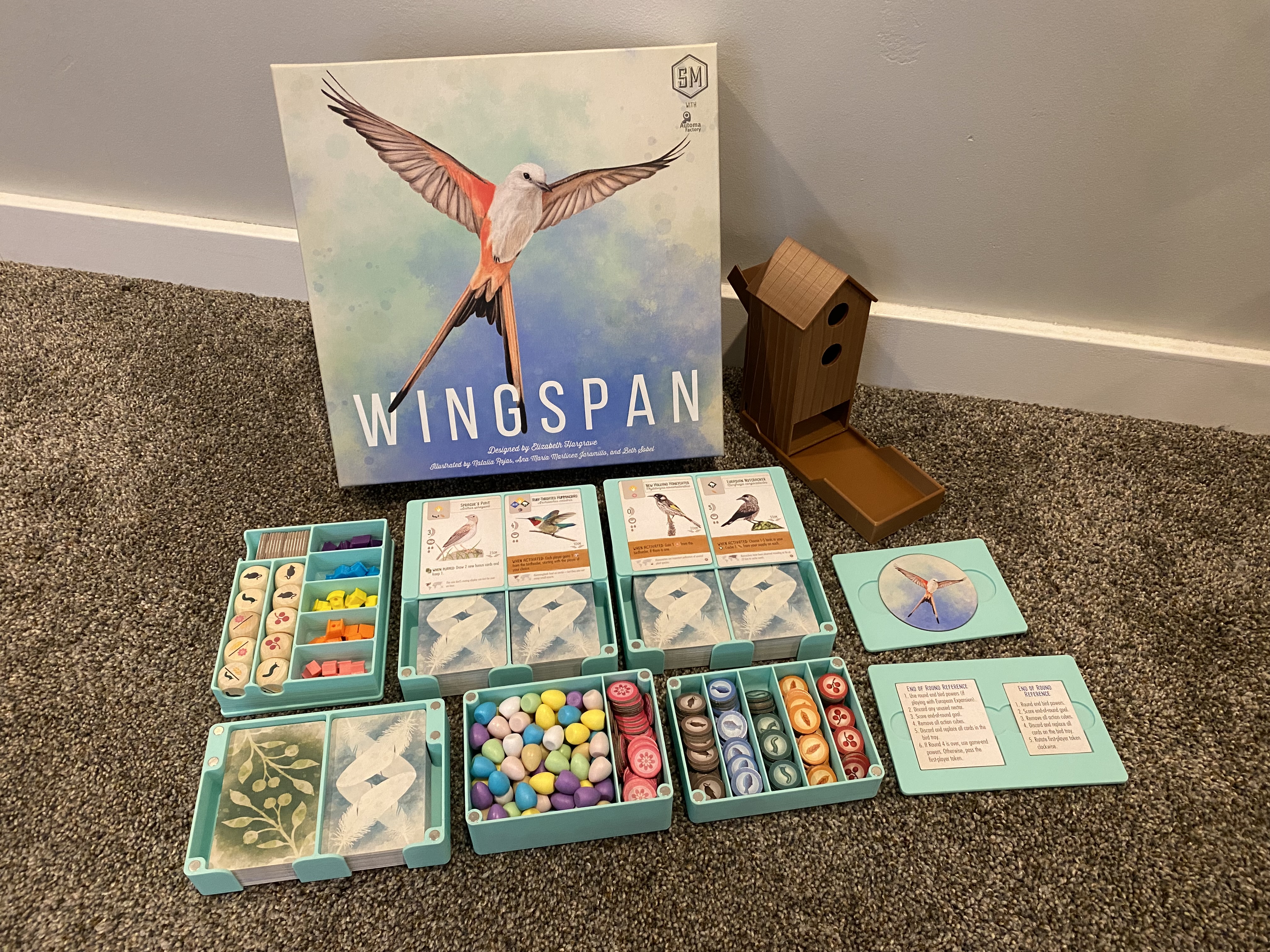 Wingspan + Europe + Oceania in one Box