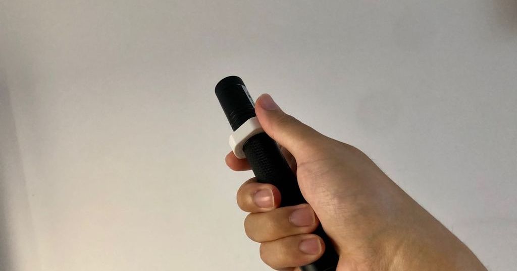 Laser Pointer Switch with Safety Lock by CYo6974 | Download free STL ...