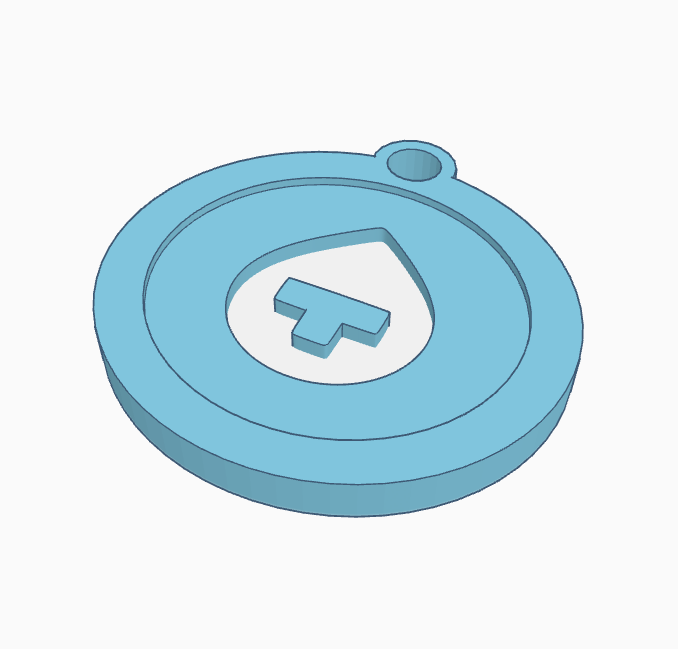 Theta Drop Tdrop v.1 keychain