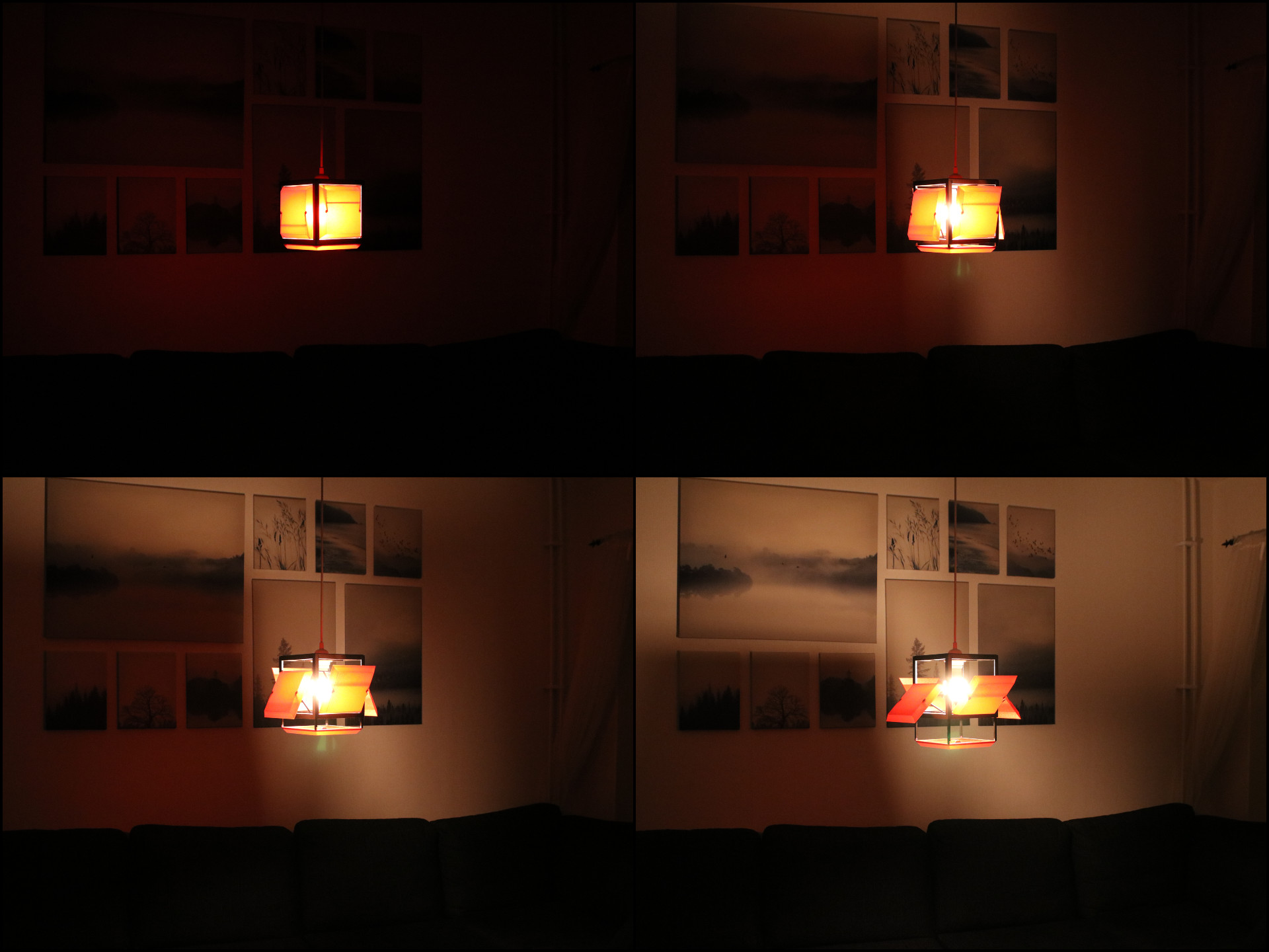 Miniatura 3 do modelo 3D Adjustable Cube lamp shade
