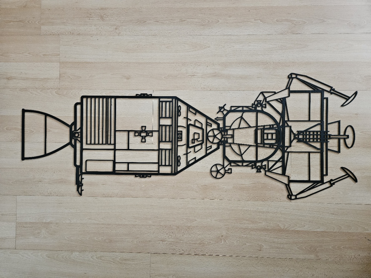 NASA Apollo CMS+LM