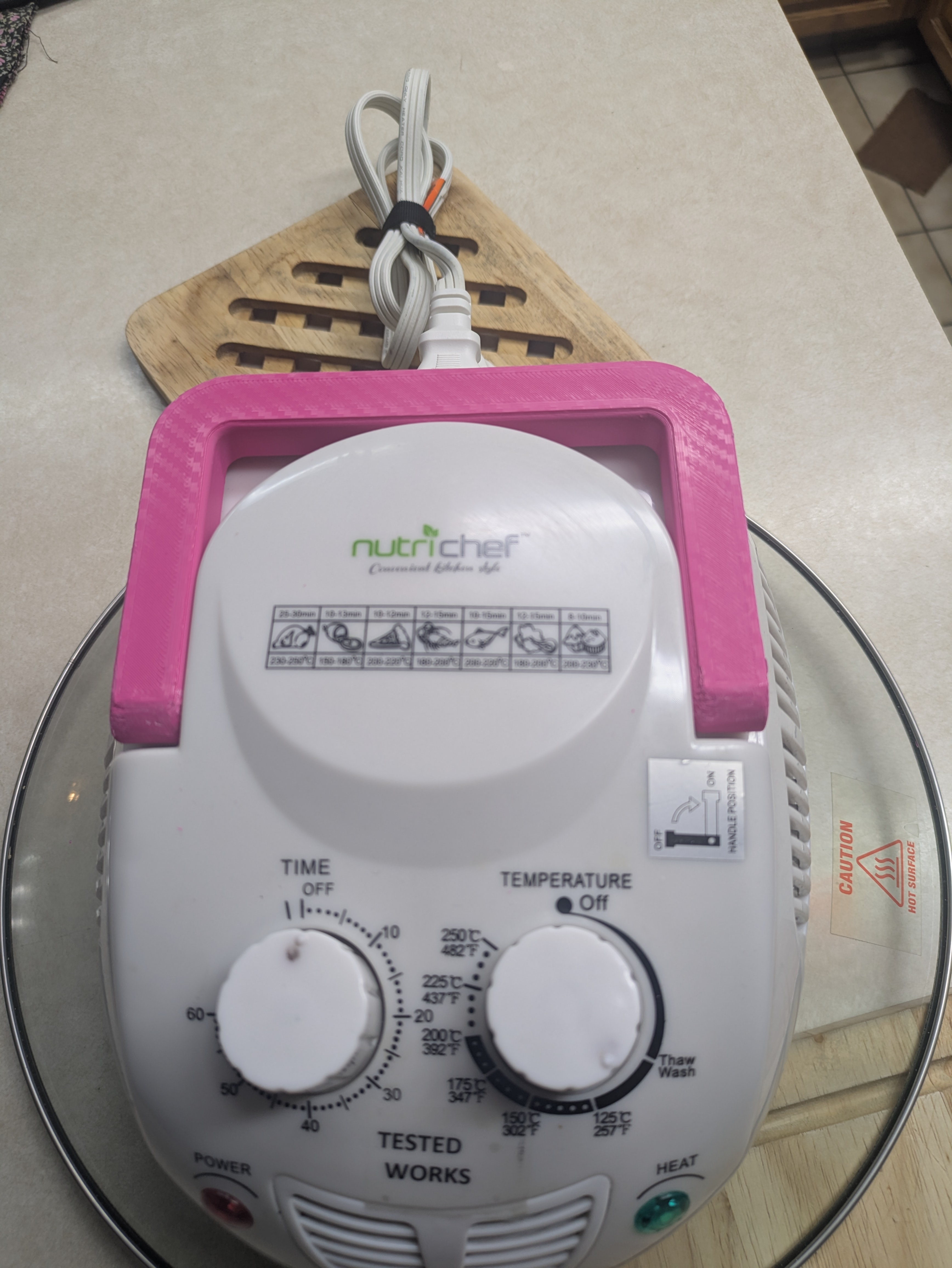 NutriChef Infrared Convection Cooker (PKAIRFR48) Replacement Handle