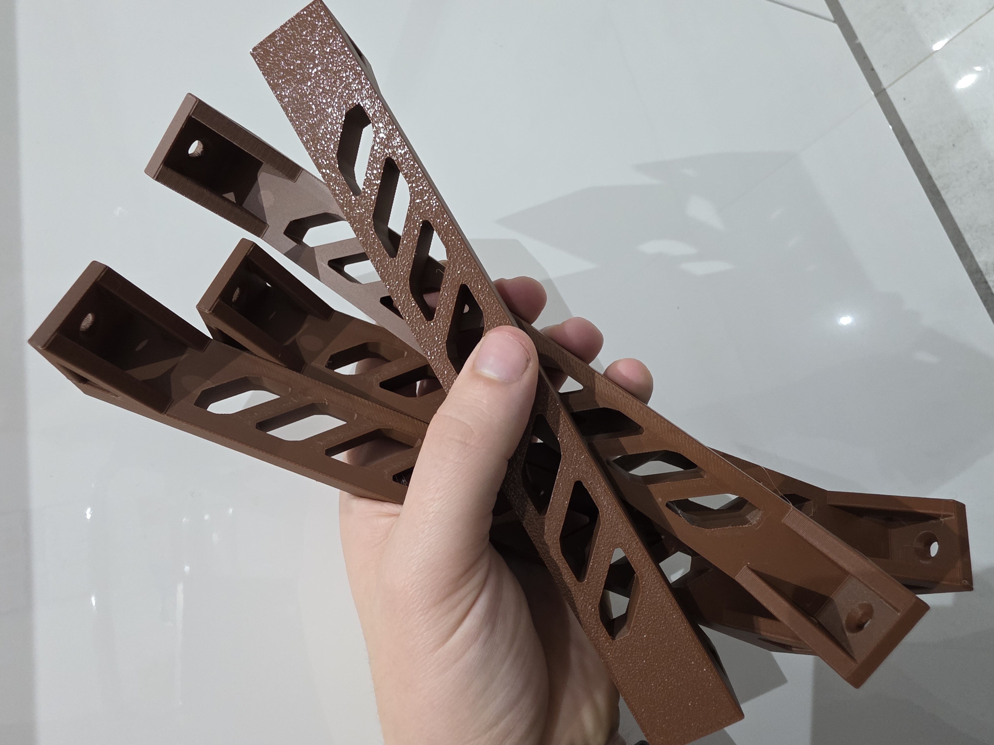 Simple Stackable Shelves Modular Stackable Shelf Brackets – 3D Printed — STL Grátis | 3DFinder