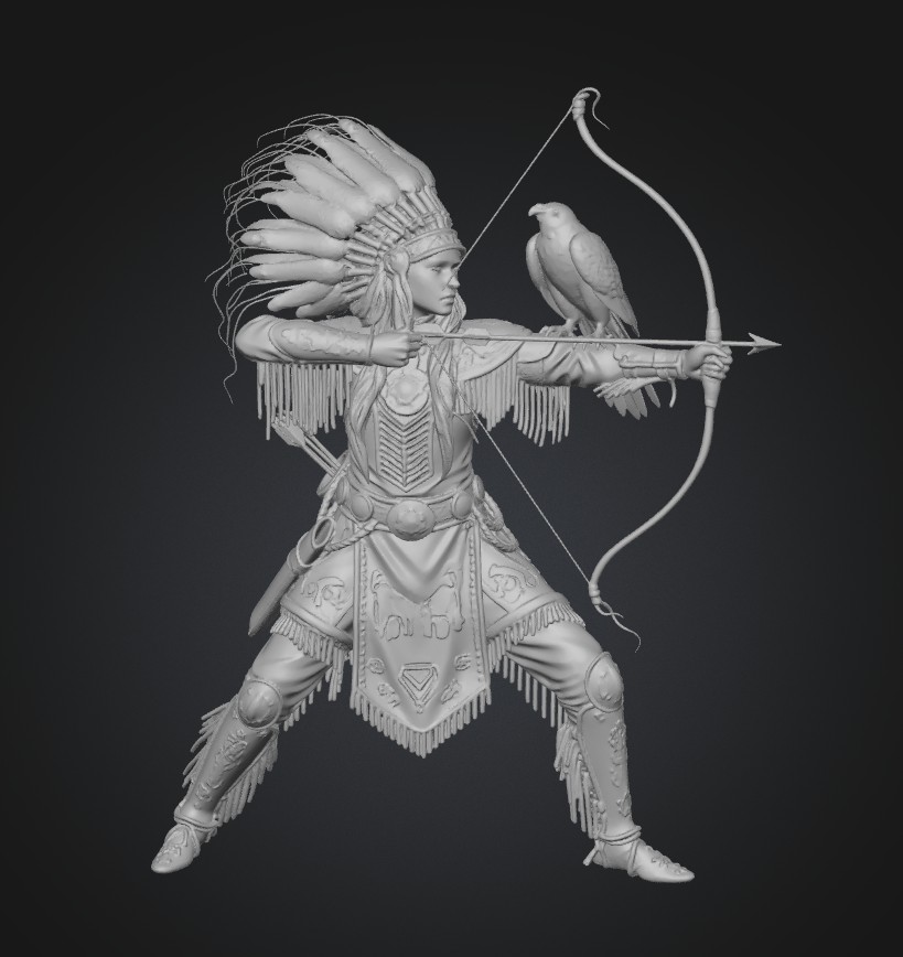 Eagle Archer of the Red Canyon