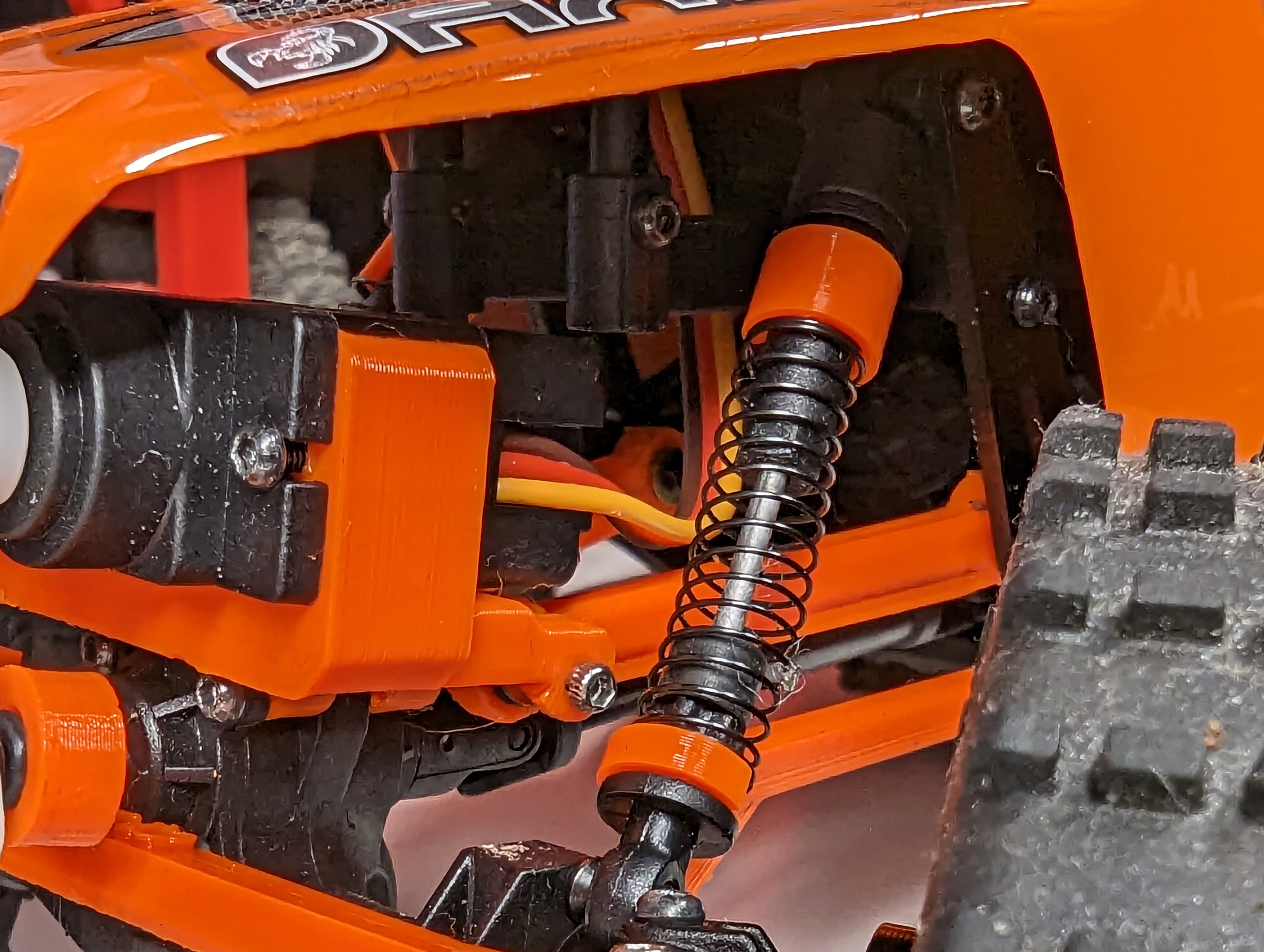 SCX24 or AX24 Shock Preload Spacers