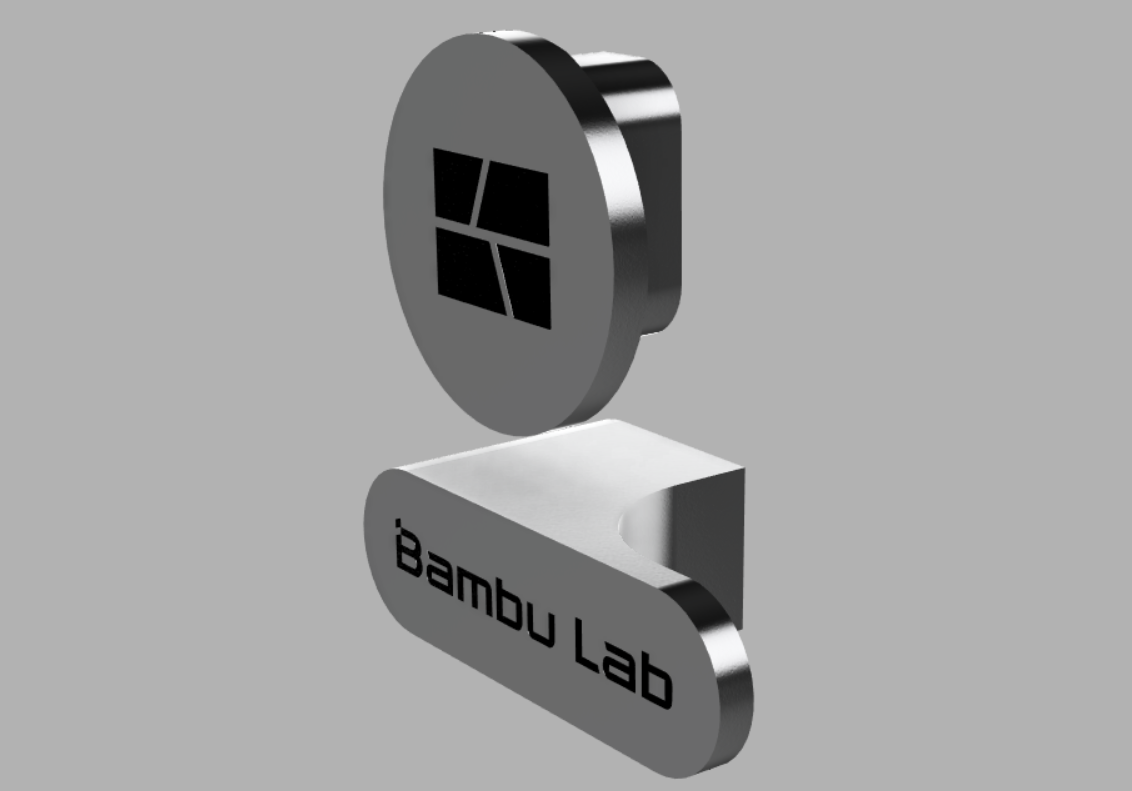 Miniatura 2 do modelo 3D Bambu X1 Door Handle