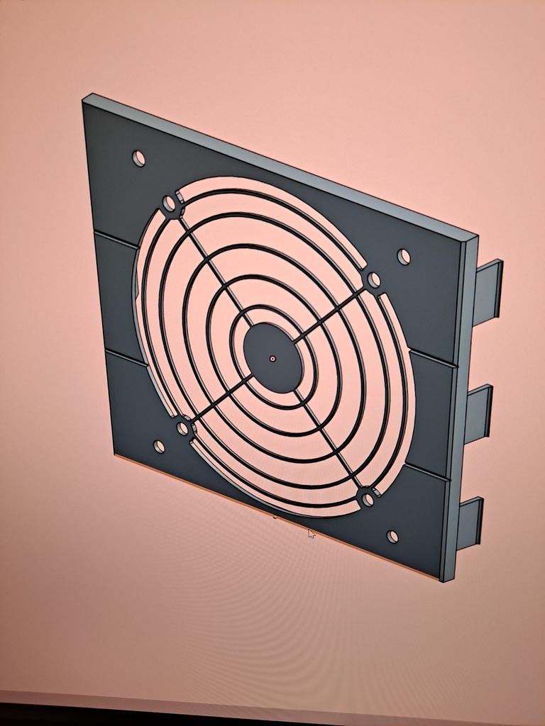 Fan adapter for 5.25" PC DVD Drive Bay Fits 92mm and 120mm Fans by