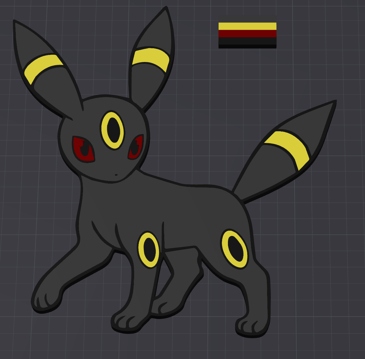 2D Umbreon