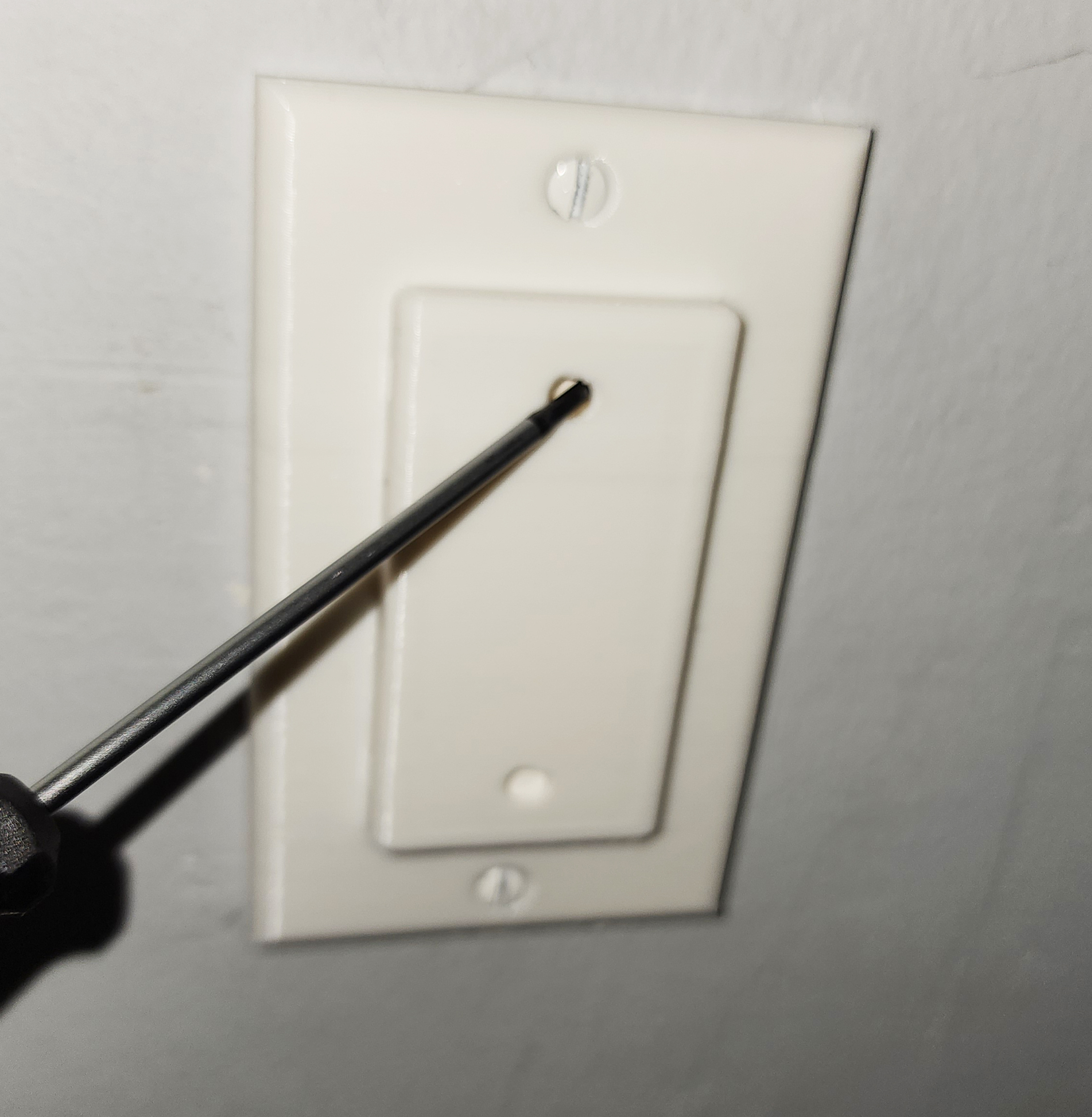 Tamperresistant rocker light switch cover by Triple G