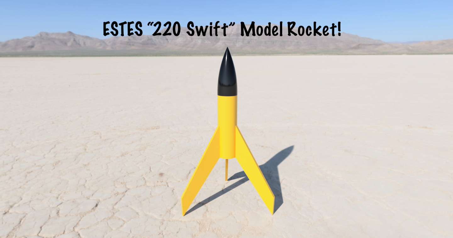 Estes Swift Flying Model Rocket by PBCreations | Download free STL ...