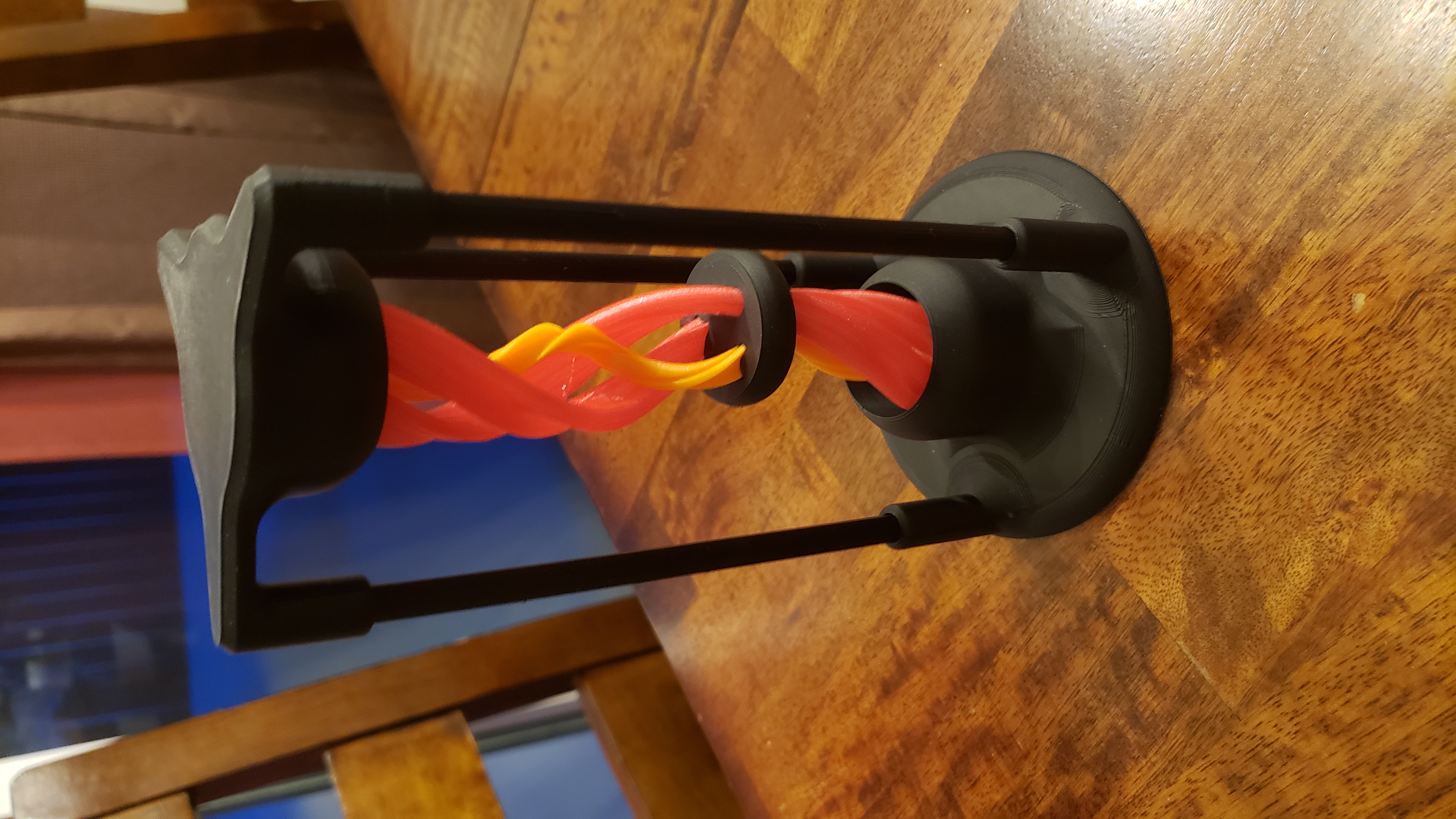 Dual Portal Desk Toy - Remixed Base/Top (Easier & Scalable)