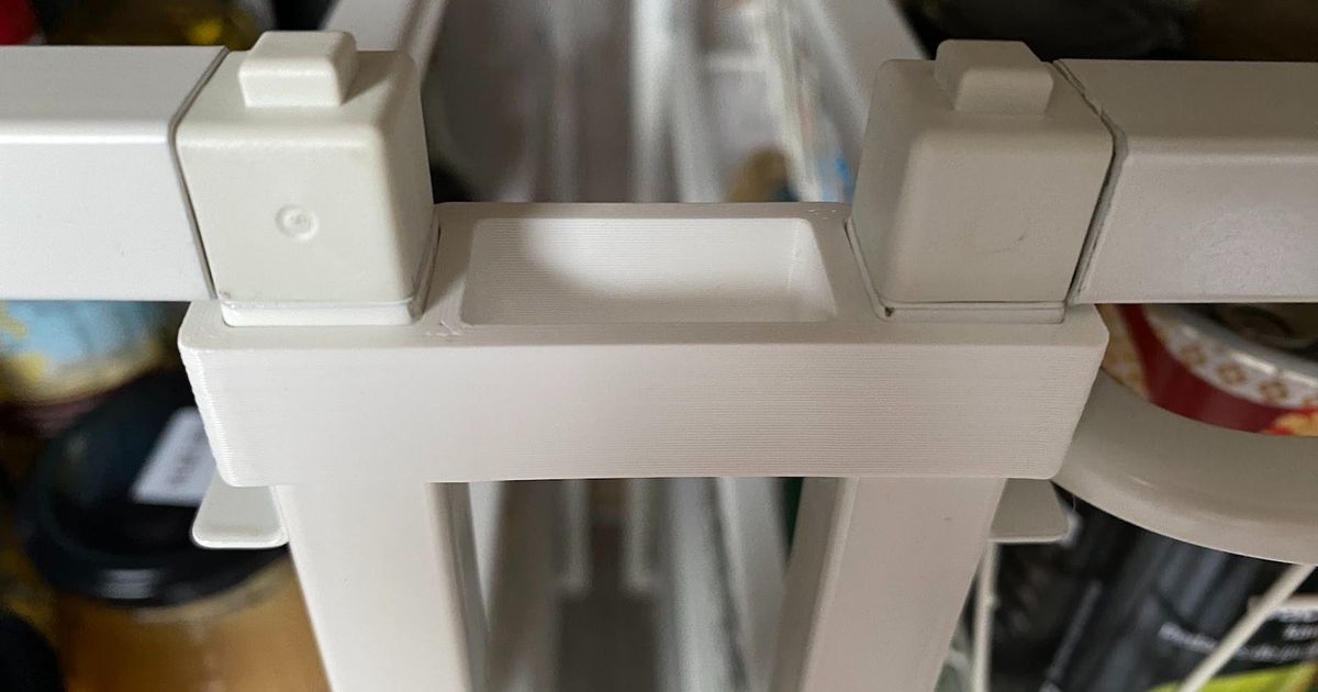 Joiner for IKEA JONAXEL Racks by Kucici Download free STL model