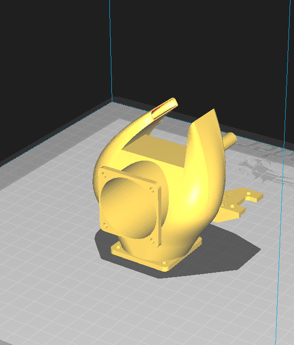 Ender 3 v2 Neo Cooling Fan Duct 2x 4020 Fans (Noctua) by Wayan