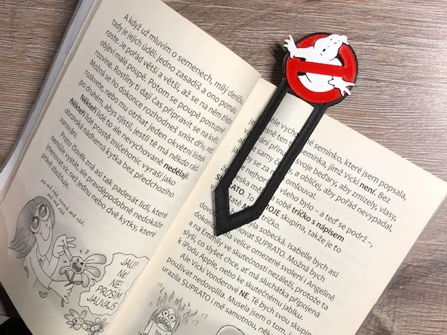 Ghost busters záložka do knihy