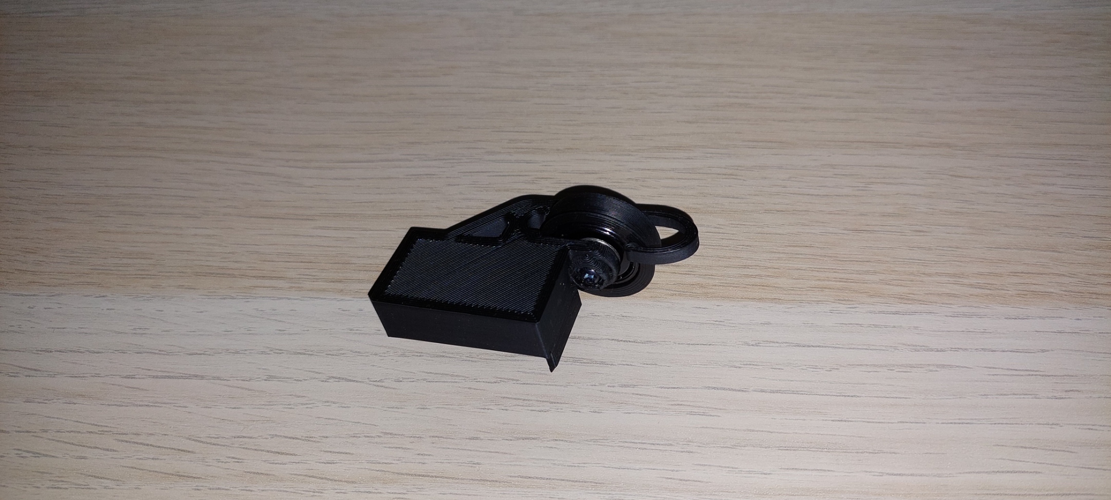 NEW snapon rail bearing filament guide for Ender 3 V2 with printed bearing of 608 roller