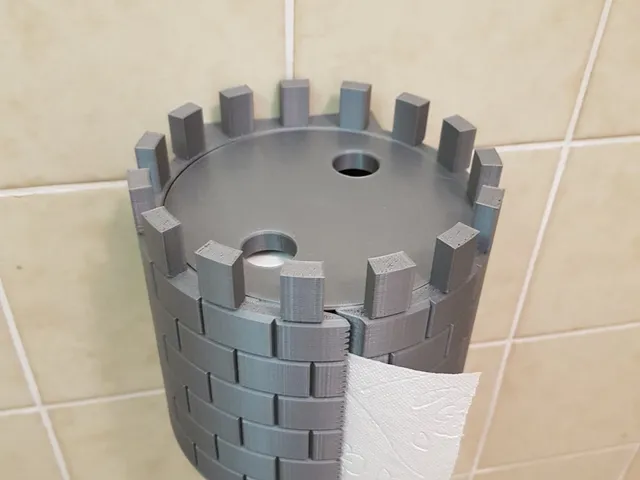 Toilet paper roll holder