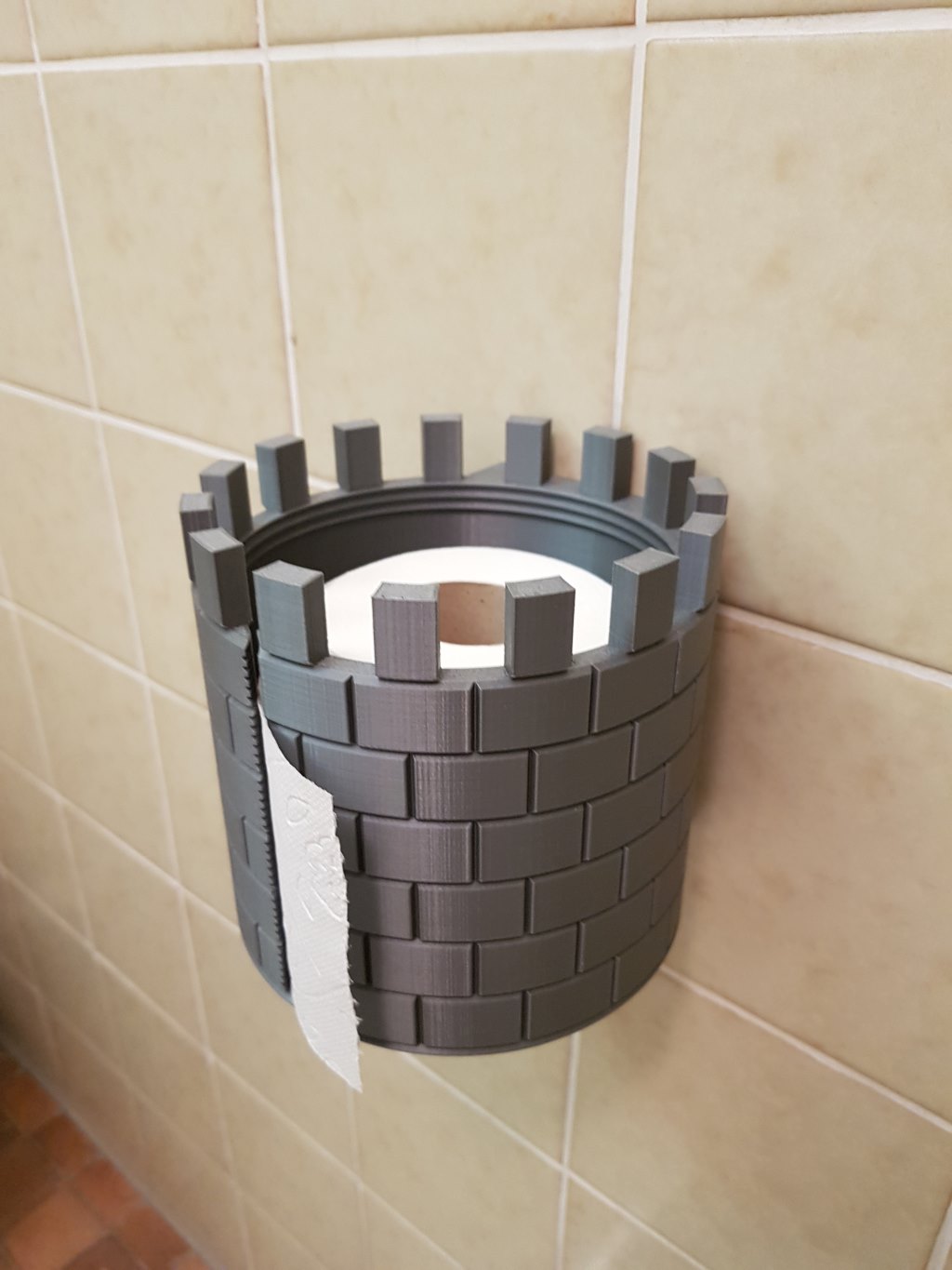 Toilet paper roll holder by Stefan Download free STL model