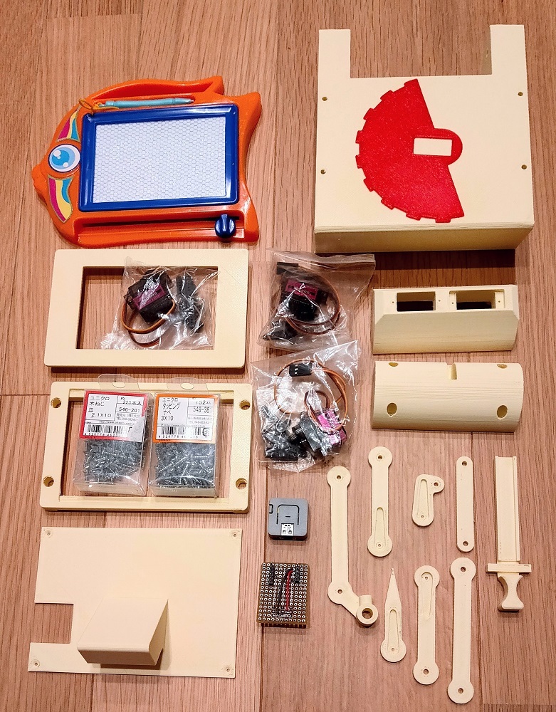 Miniatura 2 do modelo 3D Plotclock改(kai)