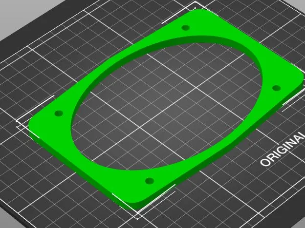 Corvette C3 dash speaker spacer