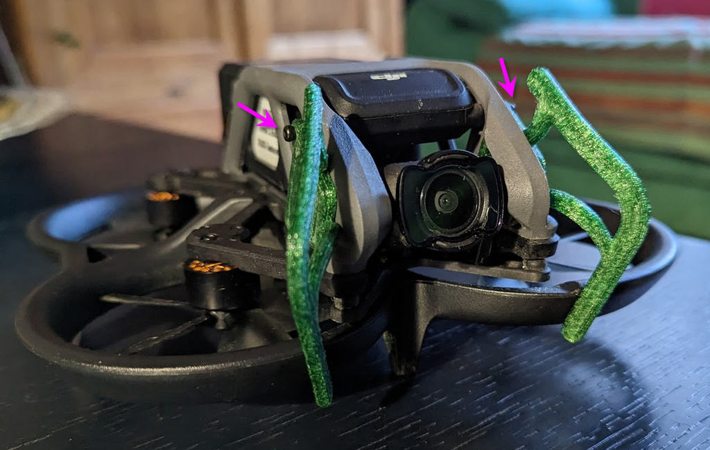 DJI Avata camera protections