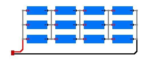4s3p, 4s4p 18650 battery pack by freedom2000 | Download free STL model ...
