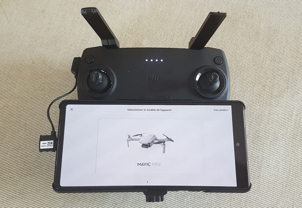 Mavic Mini (spark), phone holder