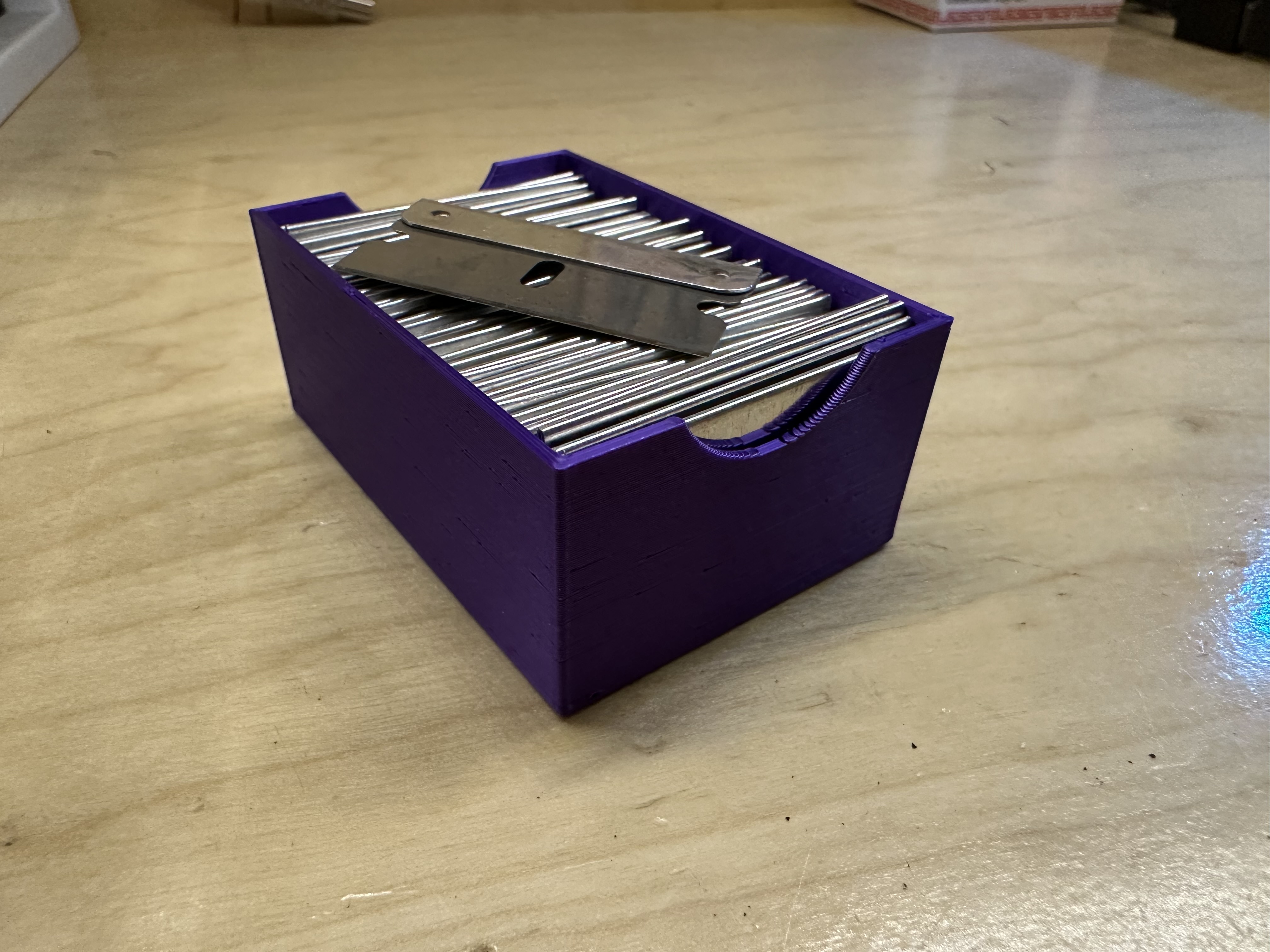 Razor Blade Box