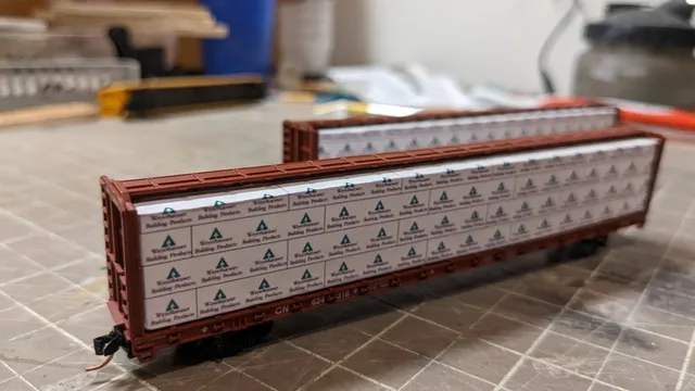 N Scale Lumber Loads (1:160)