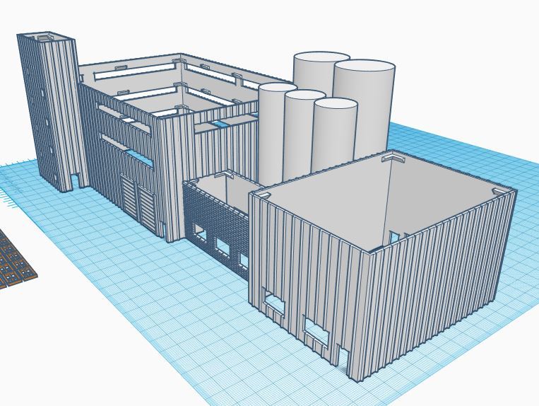 N Scale Chemical Facility (1:160)