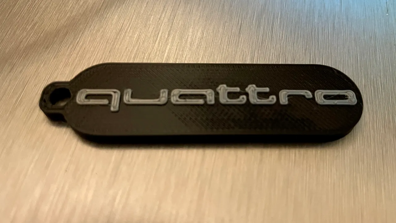 Audi Quattro Schlüsselanhänger Keychain by Chris