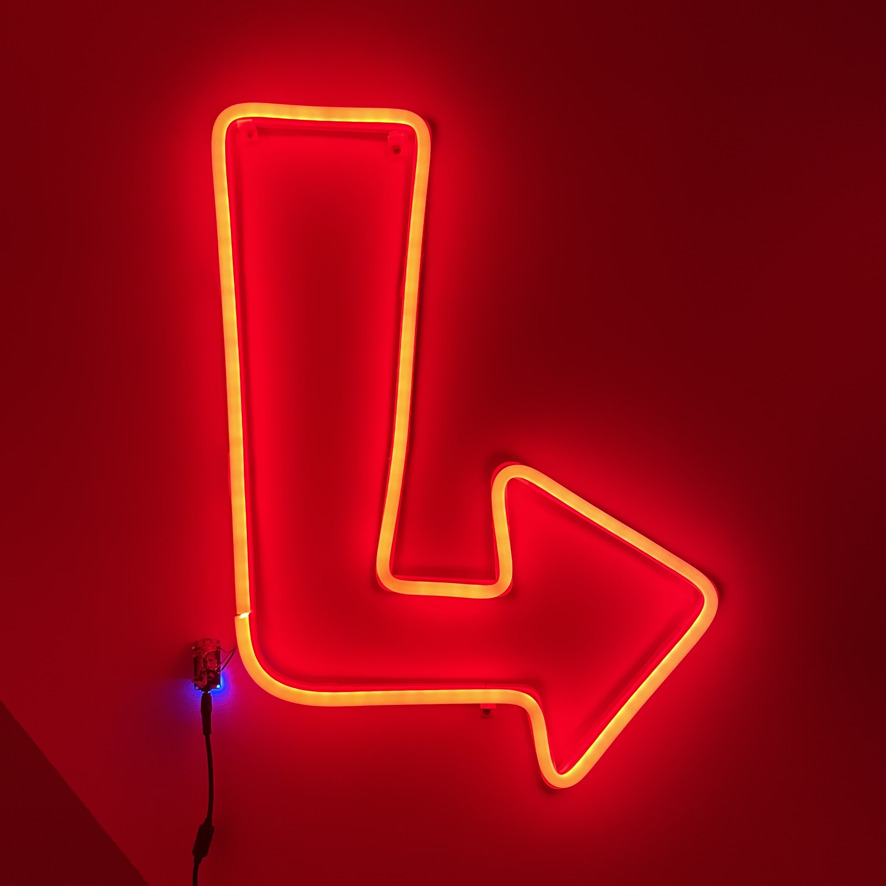 Neon Arrow Sign (Using wLED) by Tigersmash | Download free STL model ...